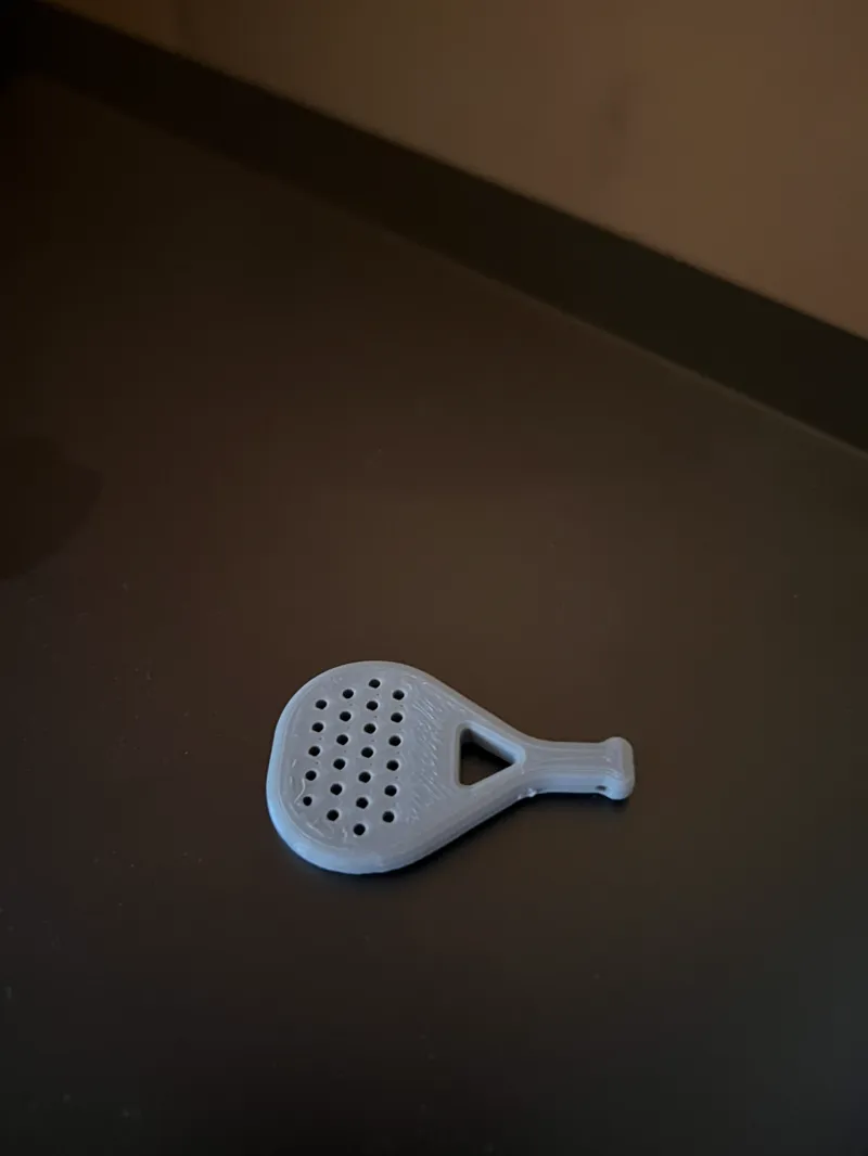 Padel Racket Keychain