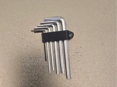 Small imbus socket keychain