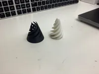 Spiral parts 1 and 2 Single color