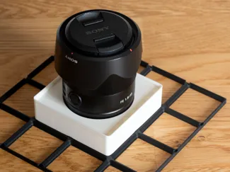 Sony E-mount lens holder Gridfinity