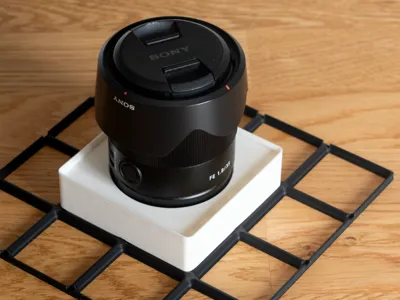 Sony E-mount lens holder Gridfinity