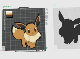 EEVEE Pokemon LAmp