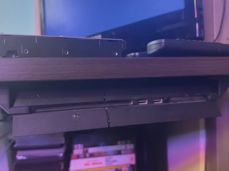 Sony PS4 Slim under deck console mount