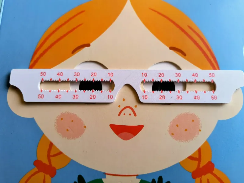Pupillary Distance (PD) Ruler