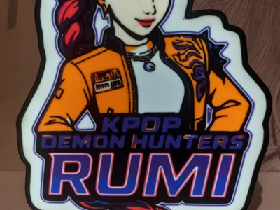 K-POP Demon hunters Rumi lightbox