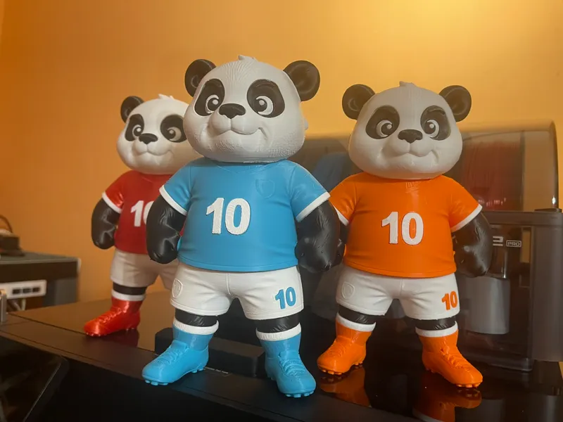 Soccer Panda: The Cute Striker  - noAMS - 21 cm