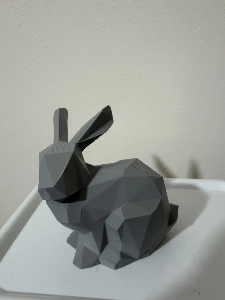 Bunny Low Poly - Free 3D Print Model - MakerWorld