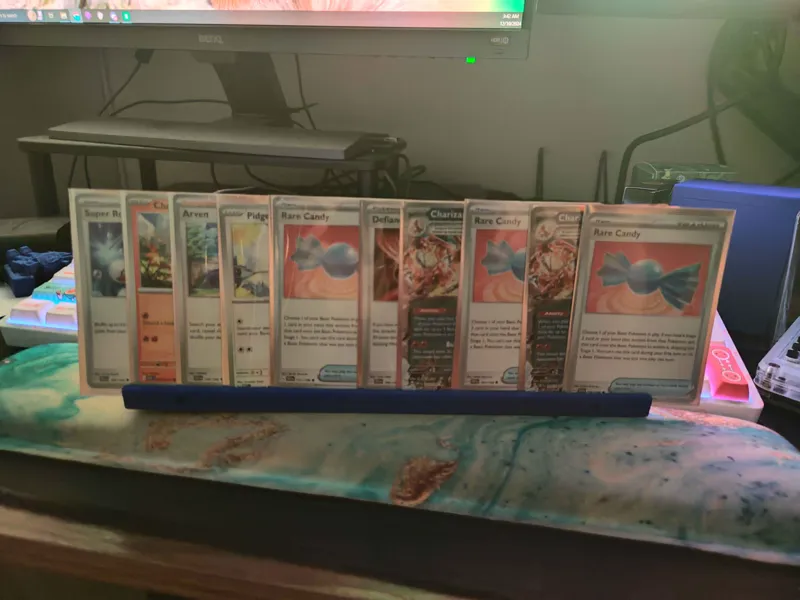 Card Holder Length Adjusted for TCG