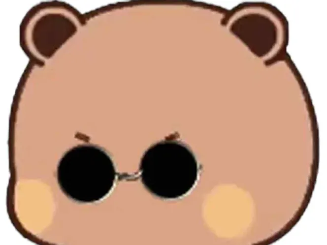 Large Dudu Plate with sunglasses