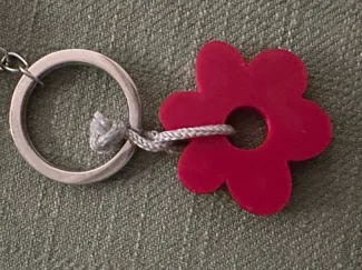 cute flower keychain/pendant