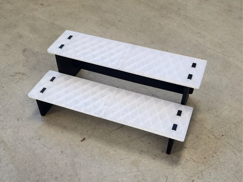 Portable Display Stand Shelf