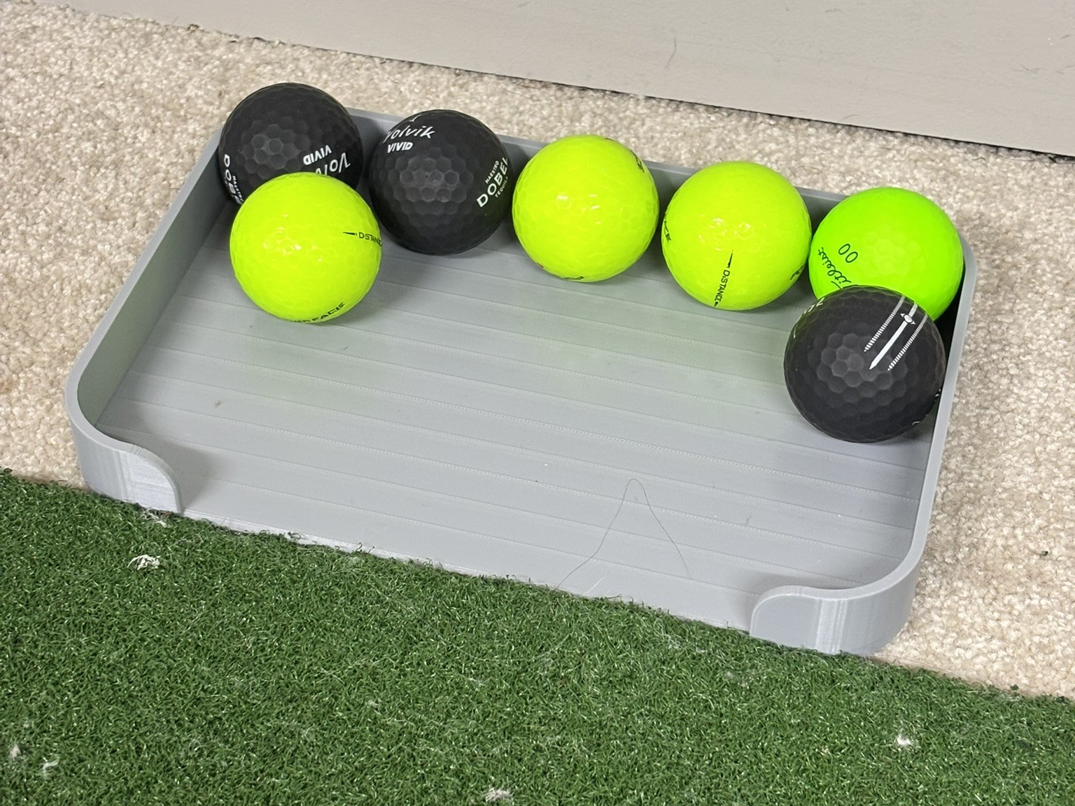 Golf Ball Tray - Putting Green or Sim