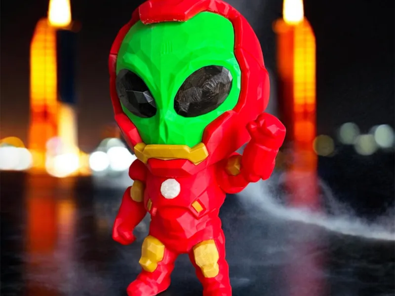 Iron alien