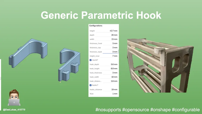 Generic Parametric Hook