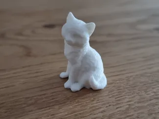 Tiny Cat Figurine