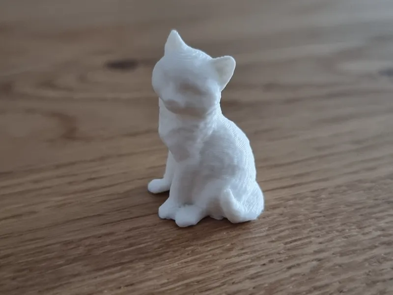 Tiny Cat Figurine