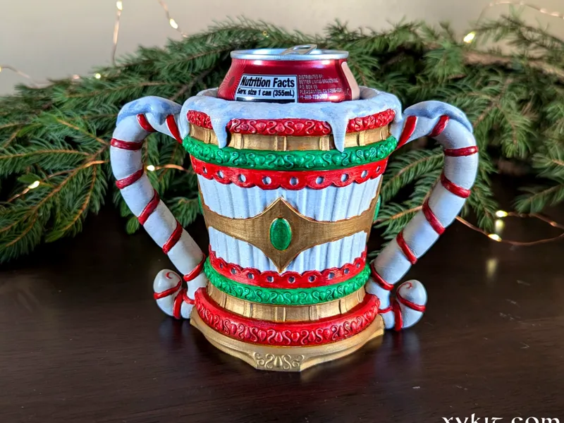 Christmas Mug Soda Can Cozy