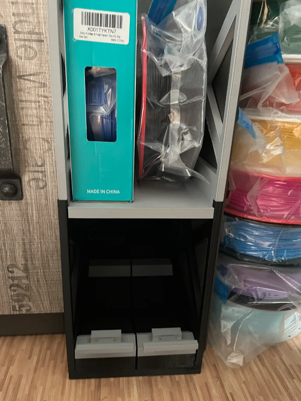 Stackable filament storage - Free 3D Print Model - MakerWorld