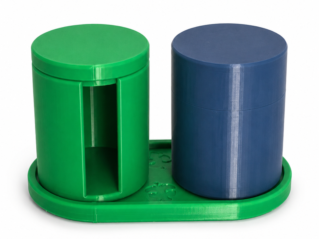 Leaf Pattern Pads & Swabs Holder