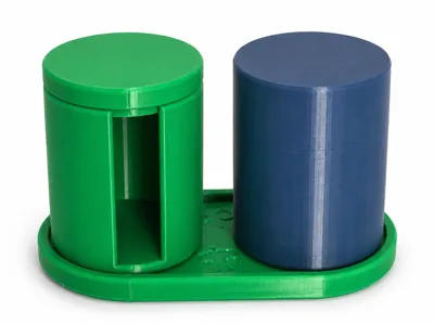 Leaf Pattern Pads & Swabs Holder