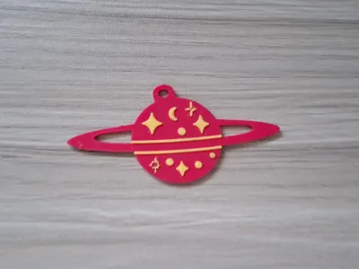 SATURN KEYCHAIN
