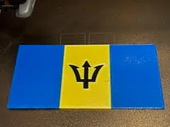 Barbados Flag