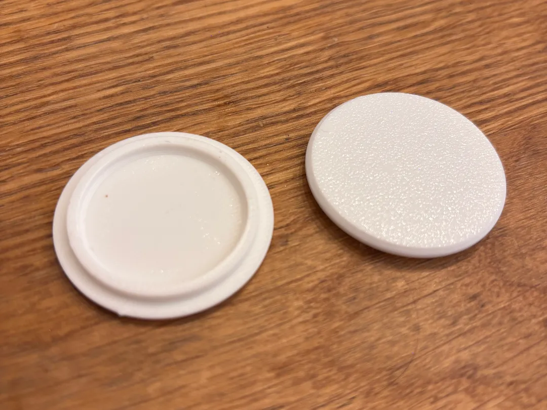 Bouchon rond pour bac hydroponique