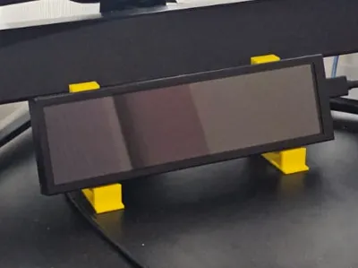 Ultrawide small monitor stand