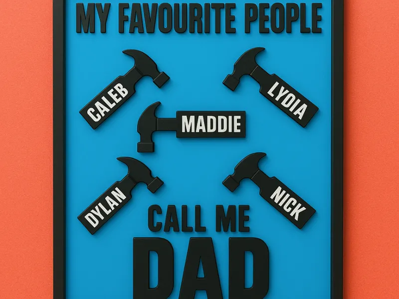 Father’s Day Hammer Model