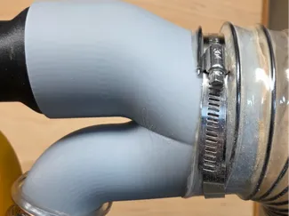 parametric Y pipe w/ angled bend
