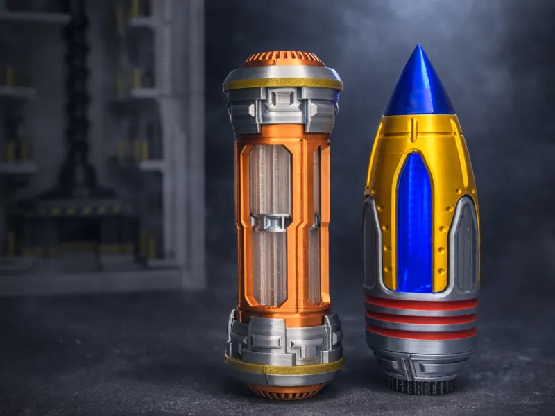 Rocket Silo Book Nook – Expanded Modules