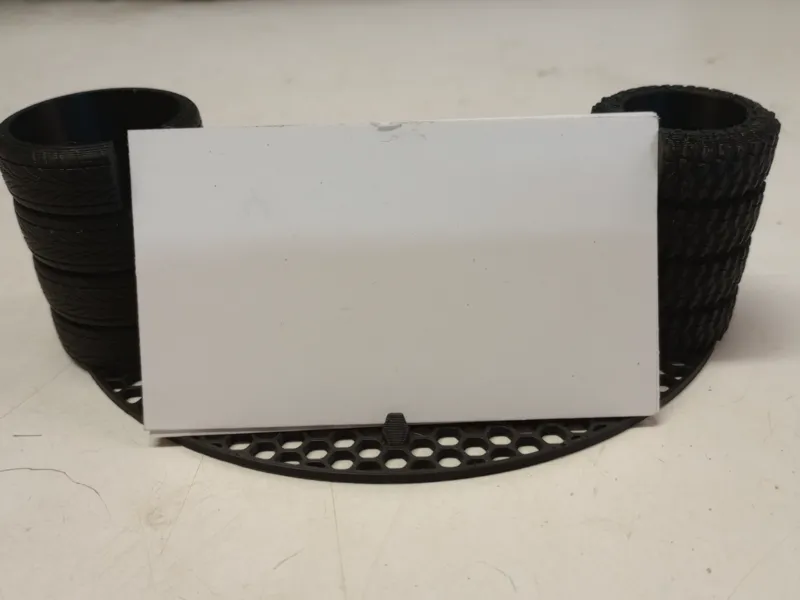 Tire Stack Buisness Card Holder