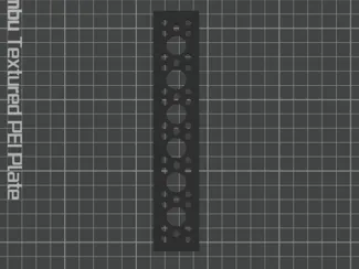 6 Hole No Wall Mini U Channel