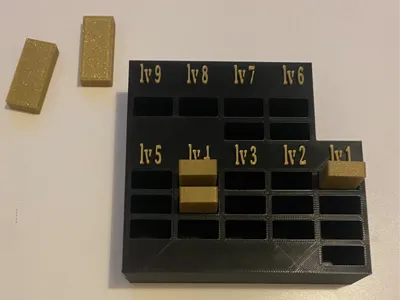 D&D simple spell slot tracker