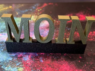 MOIN Deko Schild 