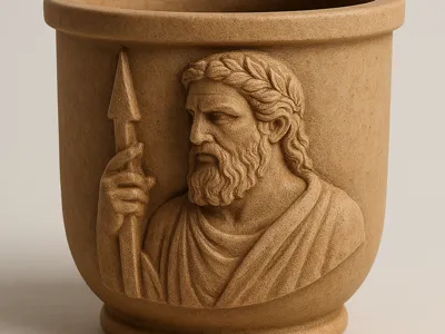 Greek planter