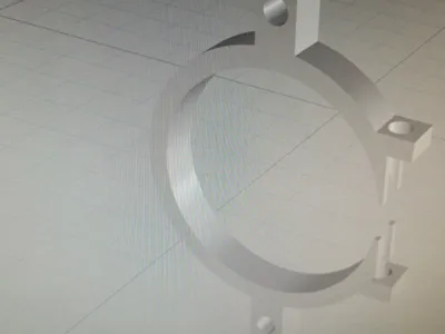 Bracket_60 mm diameter adjustable!!