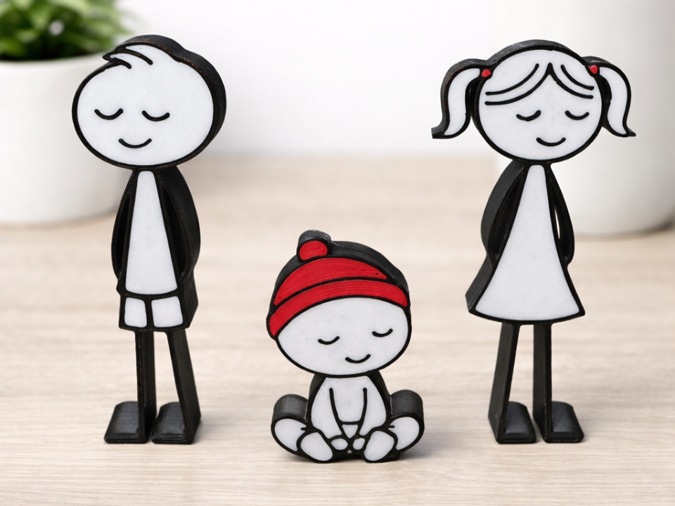 Children Figurines – Family Expansion Set