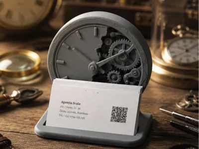 Clock Repair – Business Card Holder