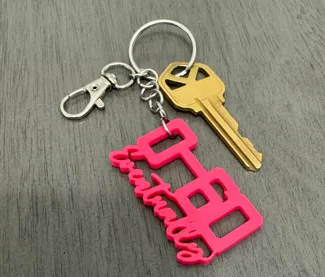 0-60 Eventually Keychain