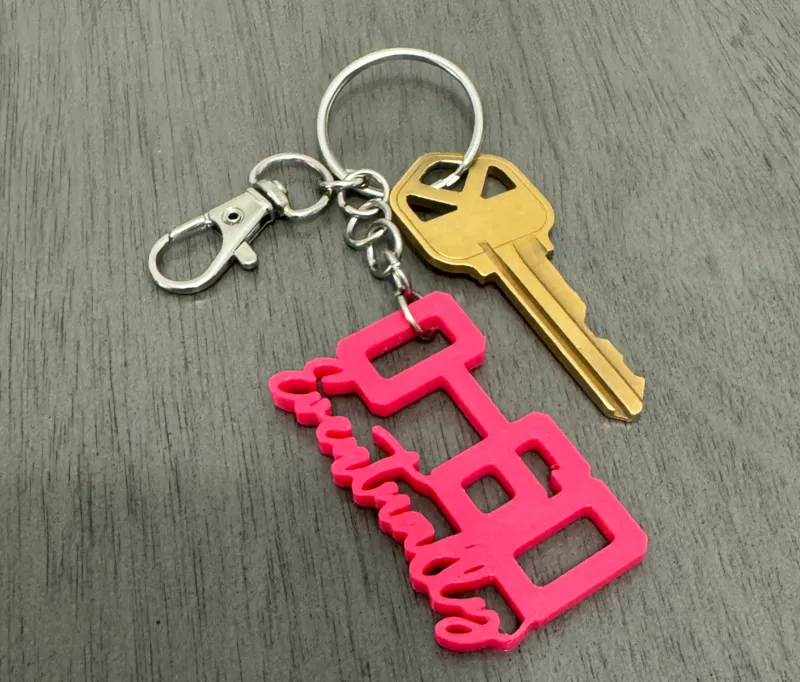 0-60 Eventually Keychain