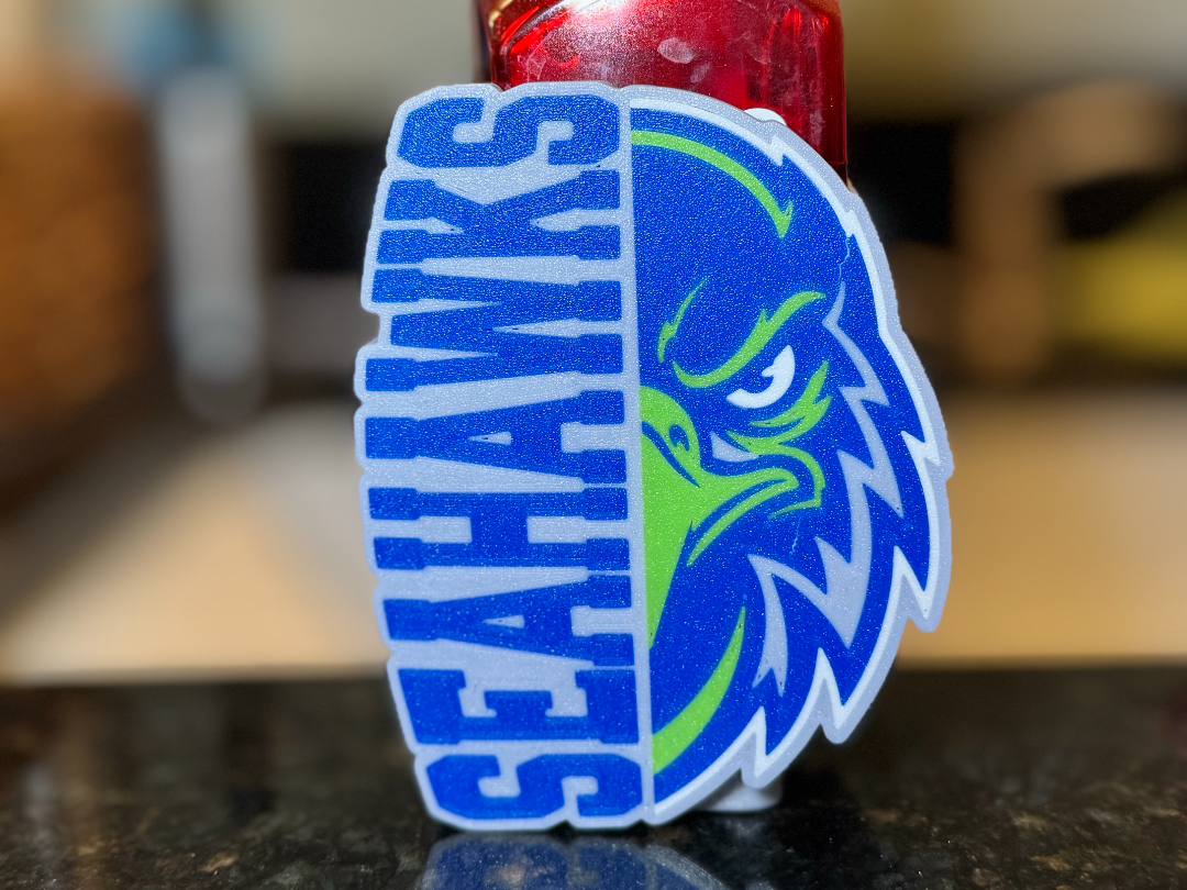 Seahawks Football B&BW Soap Bottle Holder