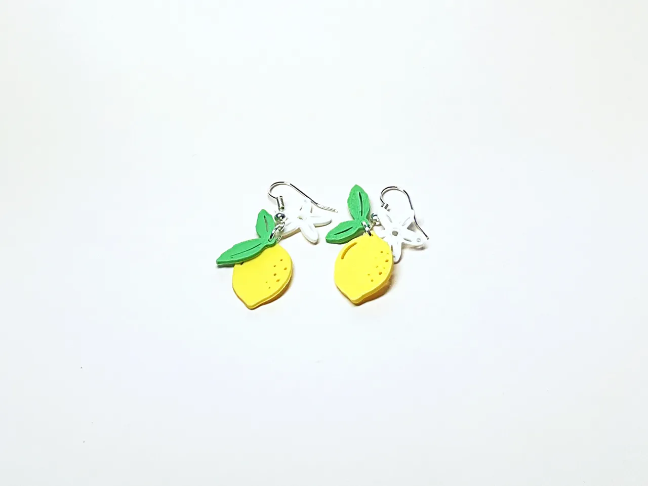 Lemon earrings view 3