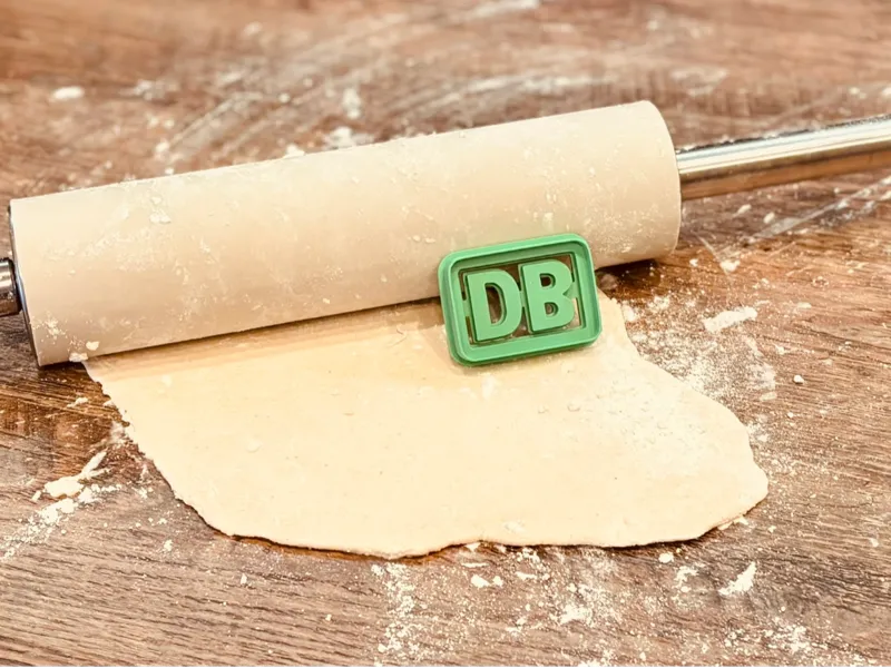 DB Logo Cookie Cutter Stamp Deutsche Bahn