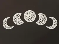 Décoration murale mandala phases de la lune — photo 1