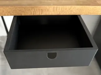 Under-desk drawer - 20 x 20 x 6 cm / 250g to print