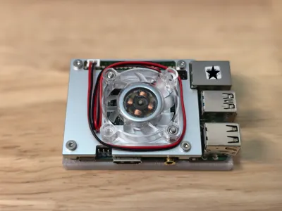 Radxa Q6A Case Heatsink