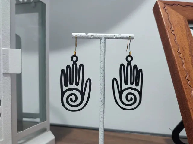 Aretes Silueta de Energía