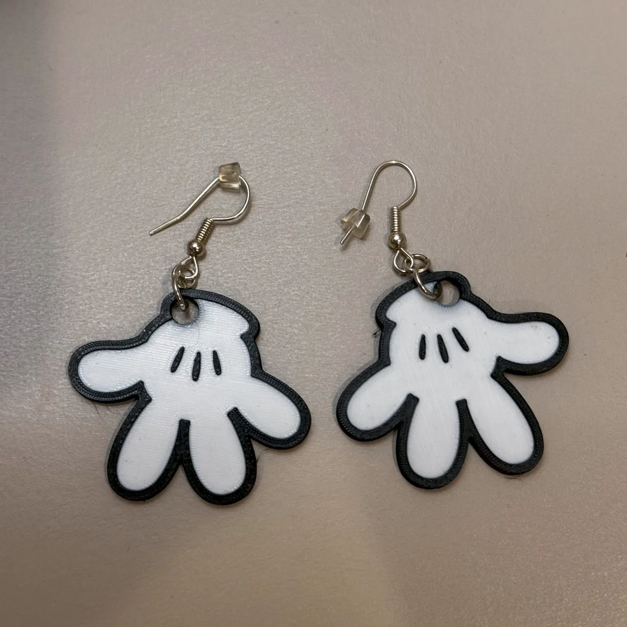 Mickey Hand Earrings view 2