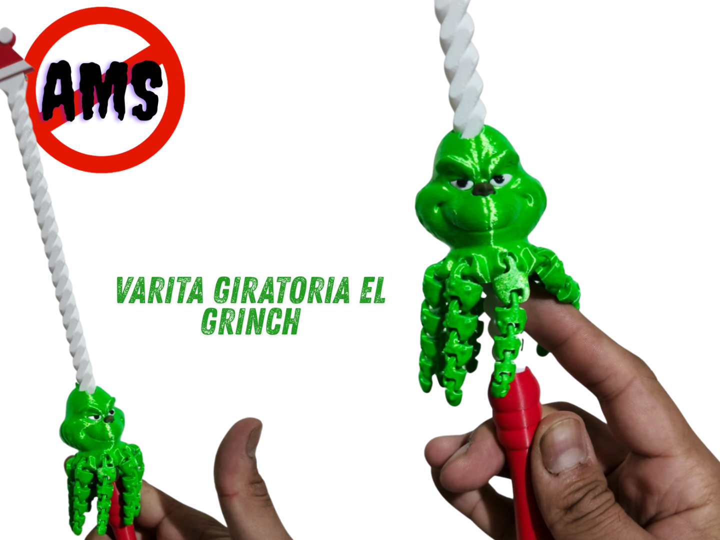 Miniatura de EL GRINCH VARITA GIRATORIA UWU